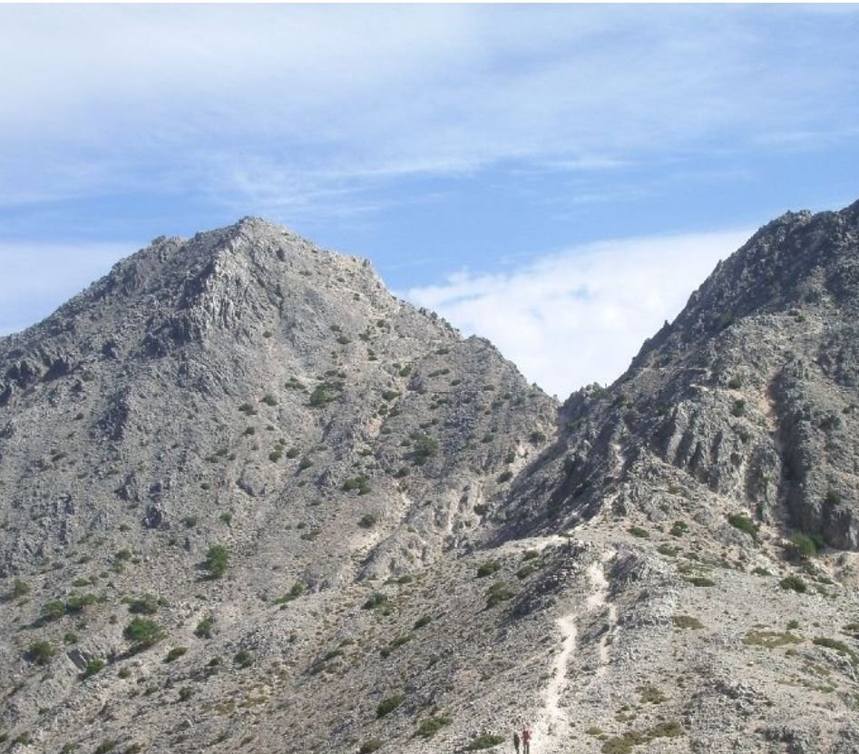 Cerro Lucero (1,779 m) from Puerto Blanquillo