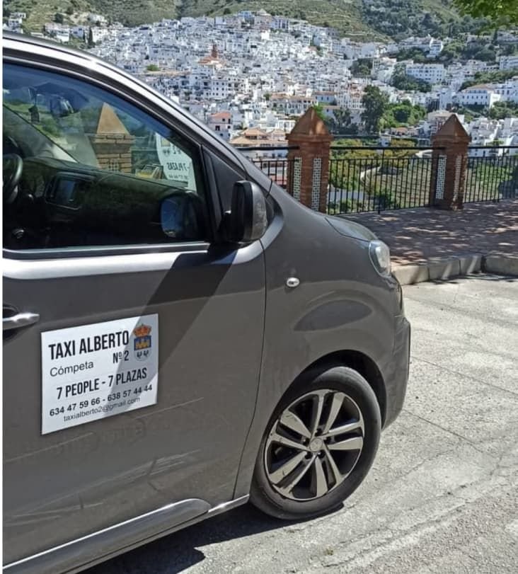 Taxi Cómpeta (Alberto, 7 sæder)